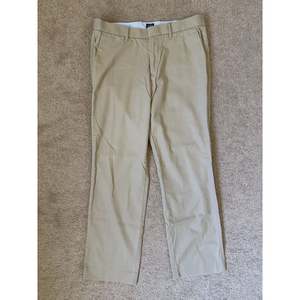 Gap Tailored Men’s Khaki Dress Pants Straight Fit 34x30 Beige Chino